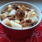 Качка запечена з фруктами