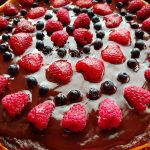 Горіховий кекс з нутеллою без борошна