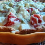 Маковий сирник з персиками