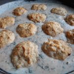 Вафлі з лососем